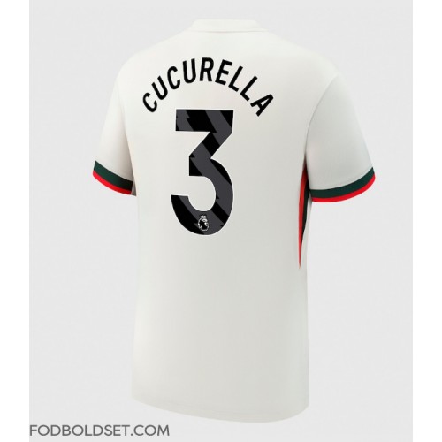 Chelsea Marc Cucurella #3 Udebanetrøje 2025-26 Kortærmet